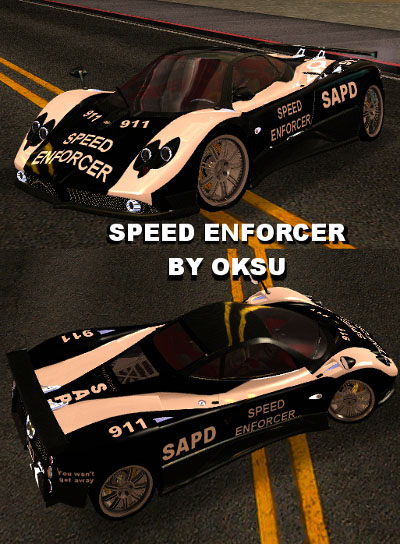 Pagani Zonda F Speed Enforcer BETA